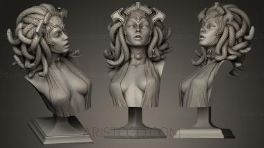 Busts of heroes and monsters (BUSTH_0221) 3D model for CNC machine